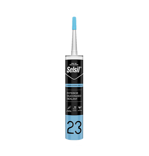 SELSİL SİLİKONİZE MASTİK - 450 GR BEYAZ